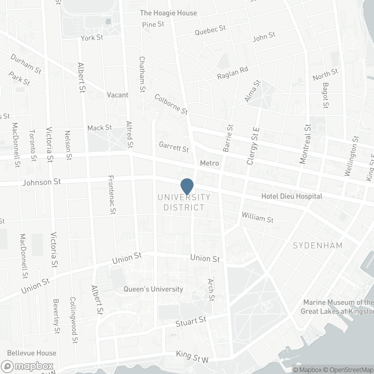 358 JOHNSON STREET, Kingston, Ontario K7L 1Y8